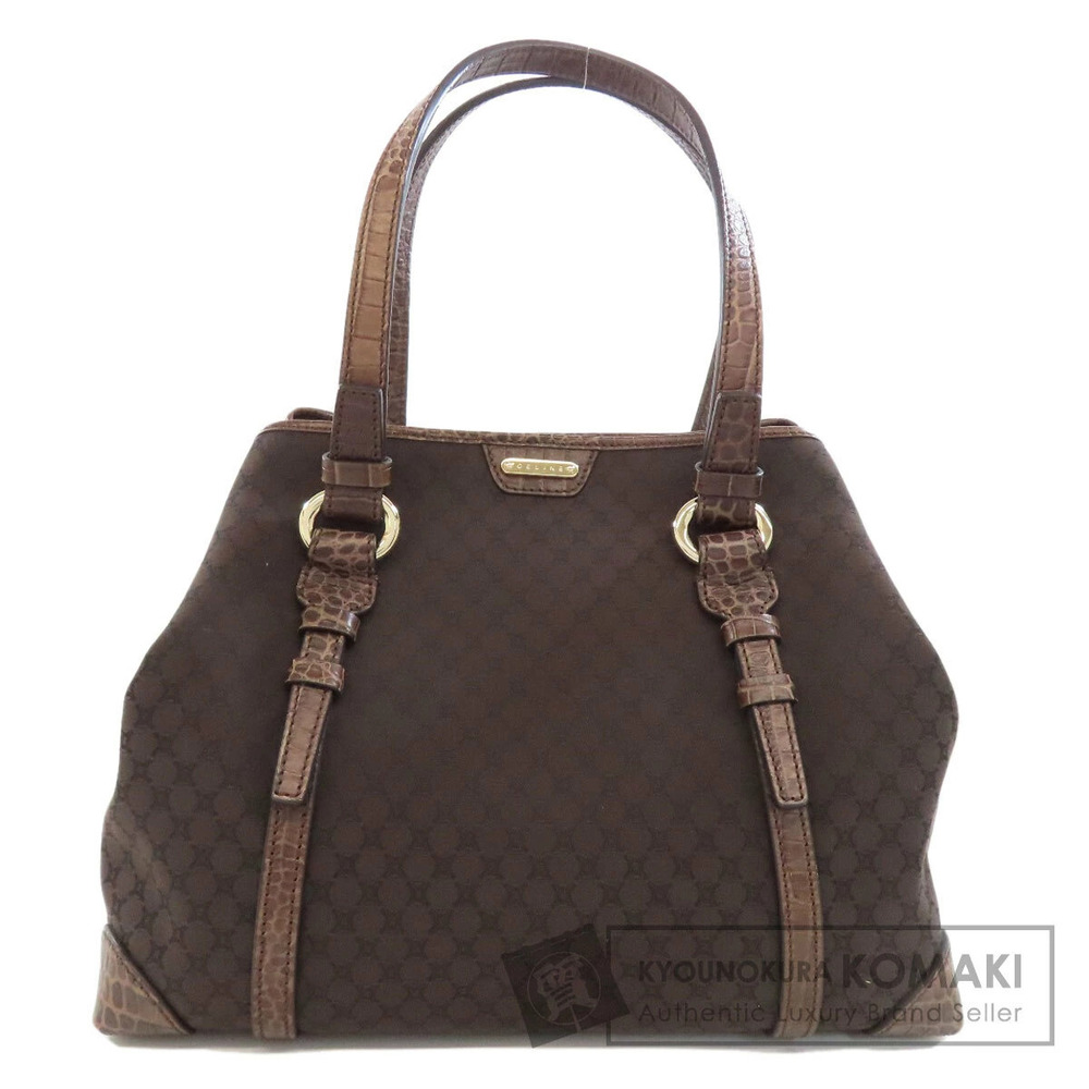 Celine Macadam Canvas Tote Bag